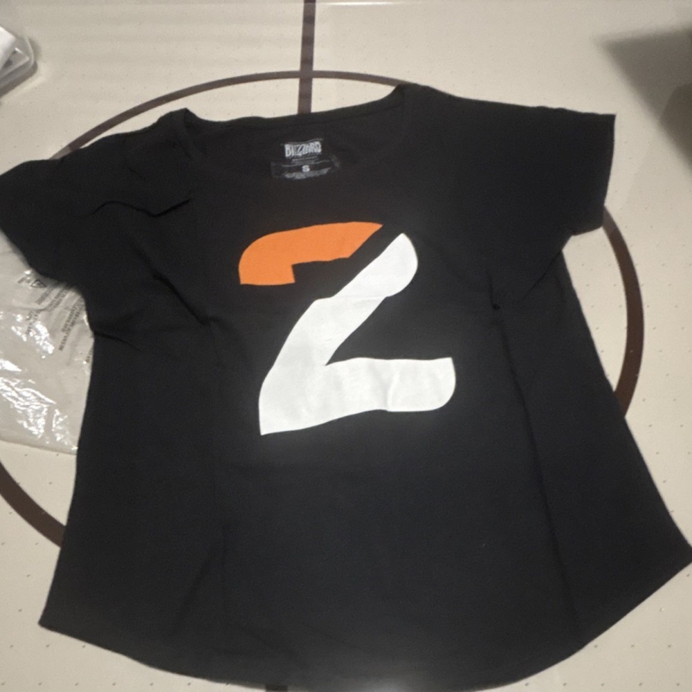 Blizzard Overwatch Overwatch 2 BlizzCon Black T-Shirt Size S